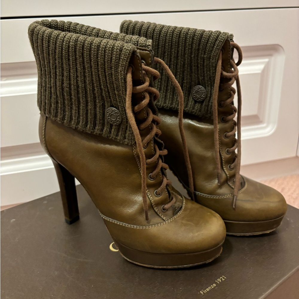 vintage Gucci Lara boots